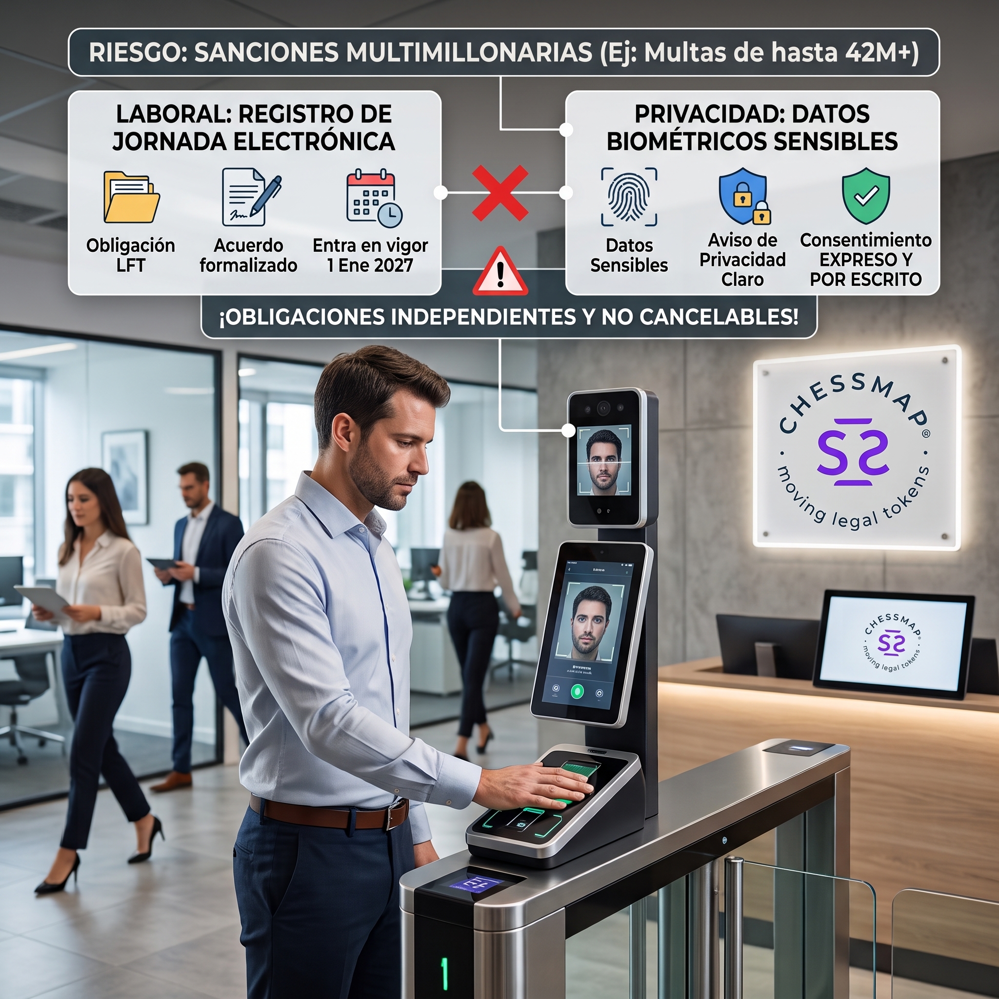 Datos biométricos en tu empresa: Obligaciones legales que no puedes ignorar
